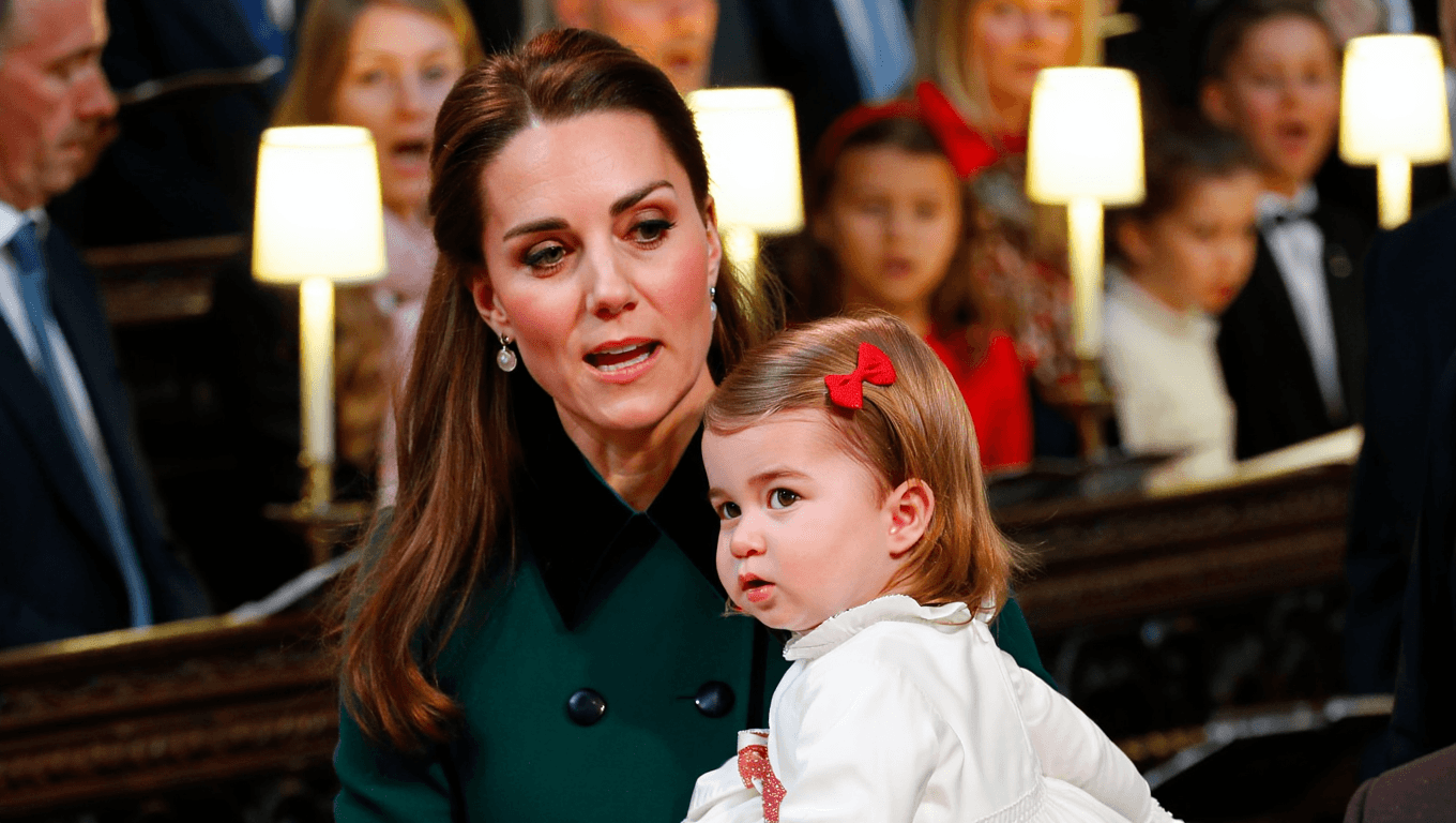 Kate Middleton and Daughter Princess Charlotte Duet Together at Special Christmas Service